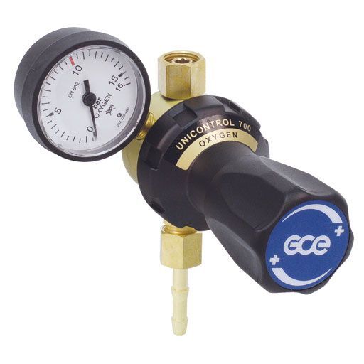 KRASS Регулятор Unicontrol 700 OXY 25/10 bar G3/8"-G3/8" 0781831 