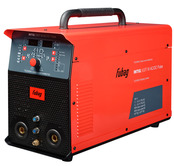 INTIG 500 T W AC/DC PULSE+горелка+модуль охлаждения+тележка арт.31457.1