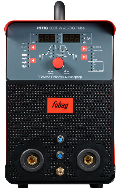 INTIG 500 T W AC/DC PULSE+горелка+модуль охлаждения+тележка арт.31457.1